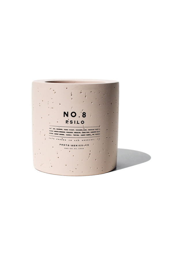 photogenics co NO.8 PSILO CONCRETE CANDLE