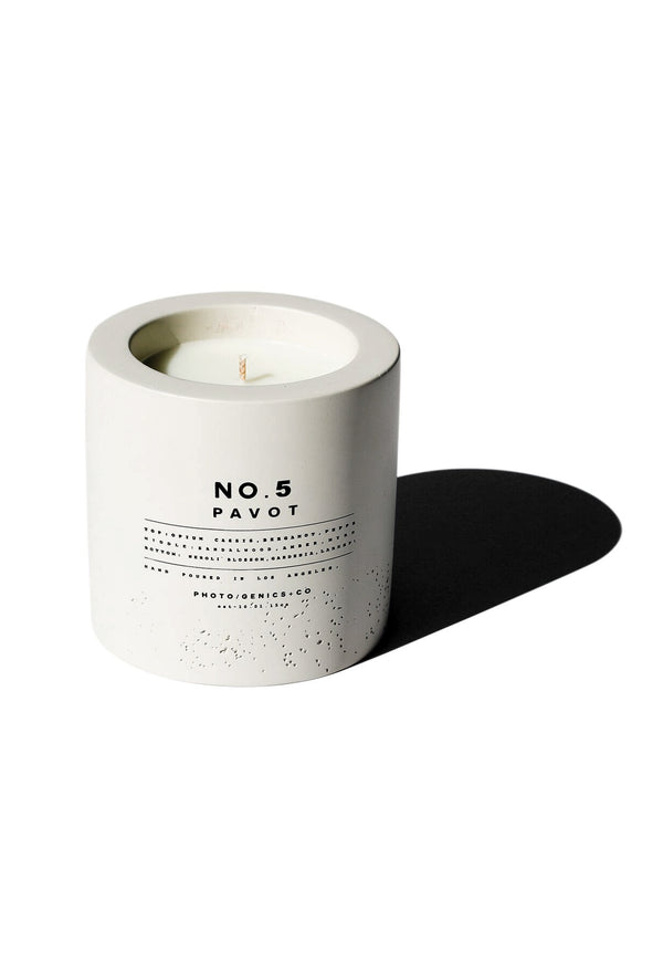 photogenics co NO.O5 PAVOT CONCRETE CANDLE