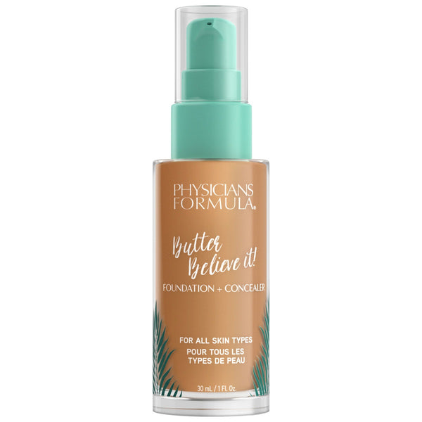 physicians formula Butter Believe It Foundation + Concealer | Tan-to-Deep