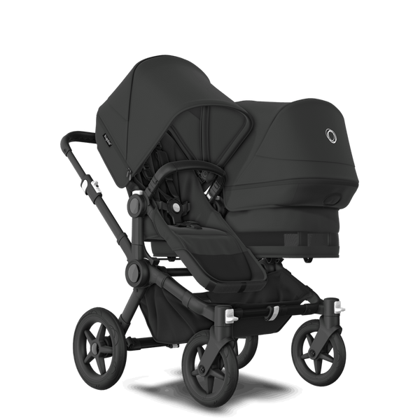 Piccolino Bugaboo Donkey 5 Duo Stroller Midnight Black