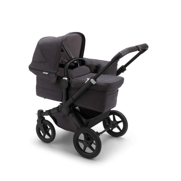 Piccolino Bugaboo Donkey 5 Stroller - Mineral Washed Black Midnight Black