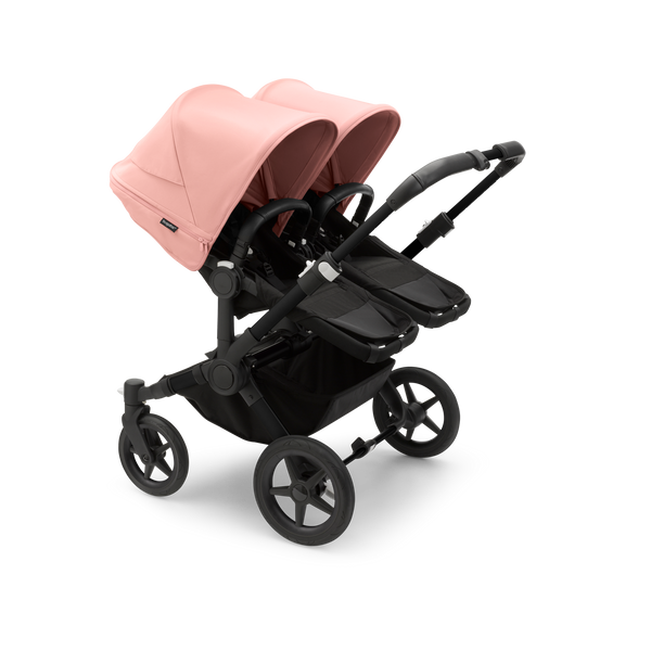 Piccolino Bugaboo Donkey 5 Twin Stroller Misty White