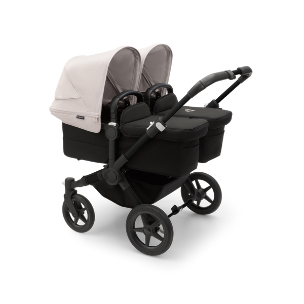 piccolino Bugaboo Donkey 5 Twin Stroller Misty White