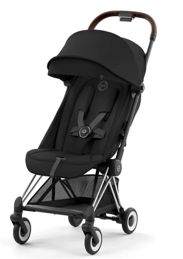 Piccolino Cybex Coya Stroller Rose Gold / Sepia Black
