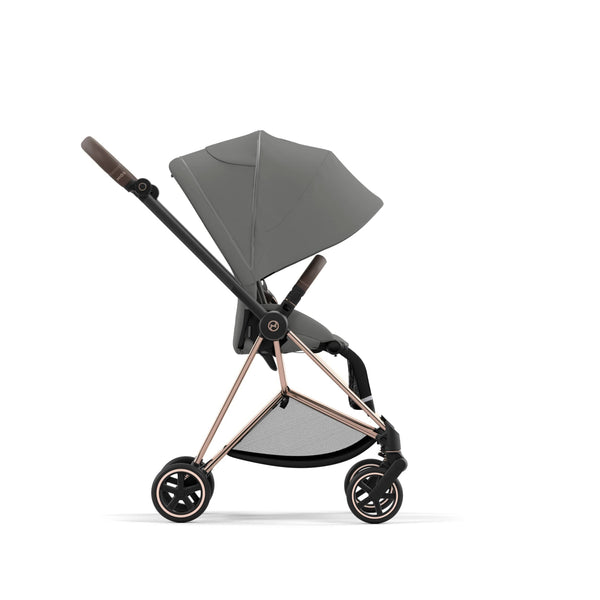 Piccolino Cybex Mios 3 Complete Stroller - Rose Gold Deep Black