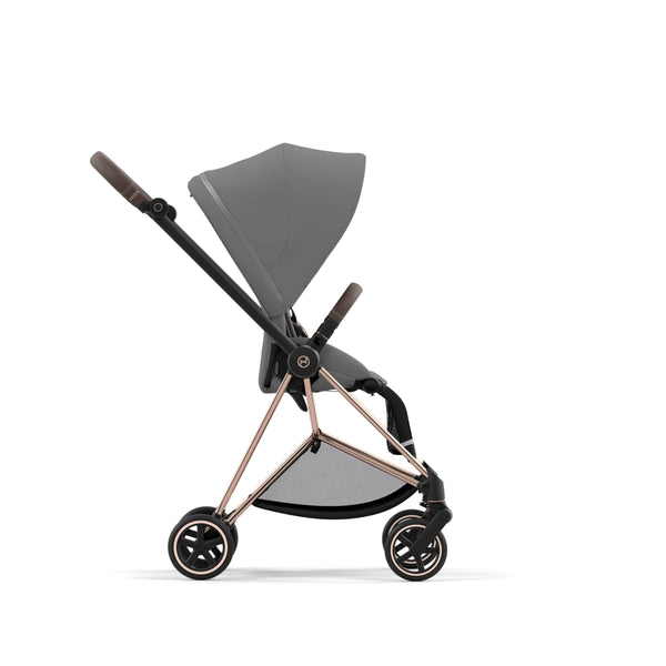 Piccolino Cybex Mios 3 Complete Stroller - Rose Gold Deep Black