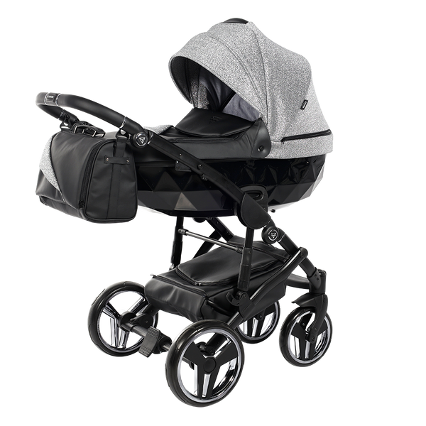 Piccolino Junama Pram Stardust Collection Moonbeam Silver