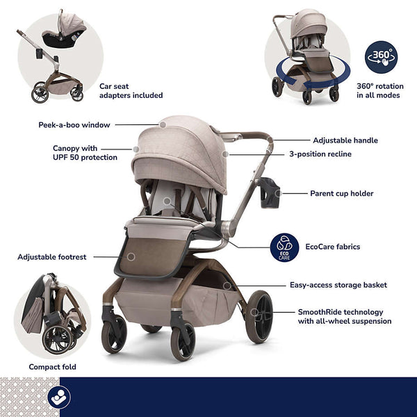 Piccolino MAXI COSI Tana 360 Modular Stroller Natural Heritage
