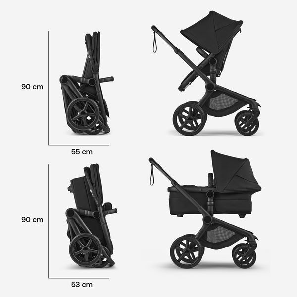 Piccolino Bugaboo Fox 5 Renew Heritage Black