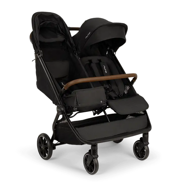 Piccolino Nuna Trvl Double Stroller Caviar