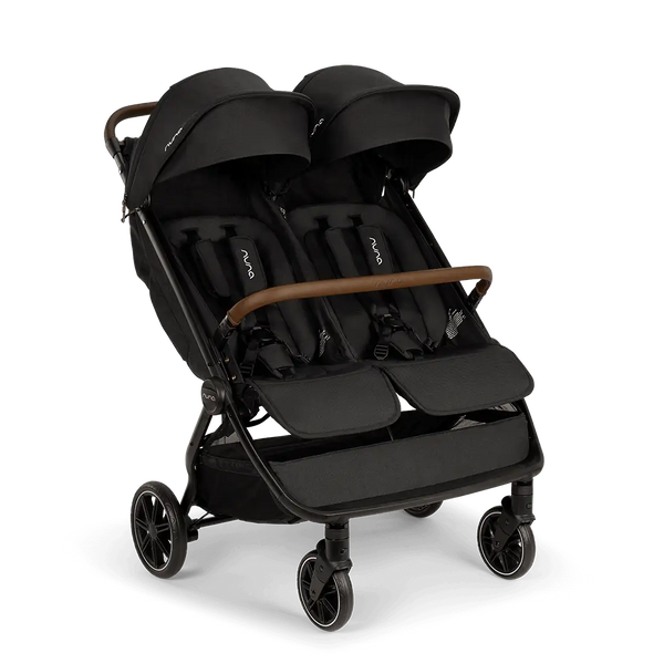 piccolino Nuna Trvl Double Stroller Caviar piccolino Nuna Trvl Double Stroller Caviar