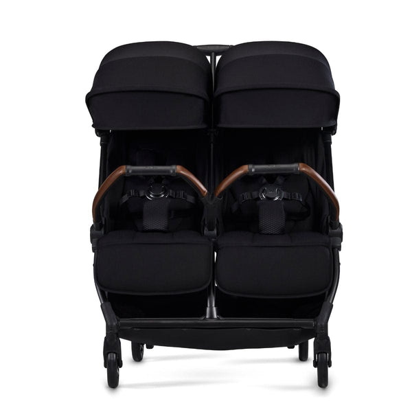 Piccolino Silver Cross Jet Double Stroller - Black