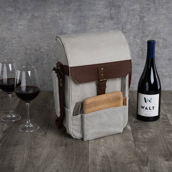 picnic time 2 Bottle Insulated Wine & Cheese Cooler Tote