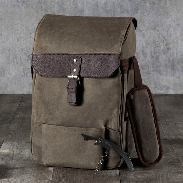 picnic time 2 Bottle Insulated Wine & Cheese Cooler Tote