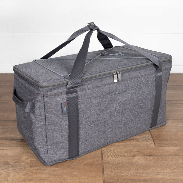 picnic time 64 Can Collapsible Cooler Heathered Gray