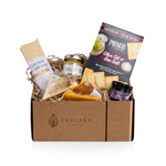 Picnic Time Acacia Circo Cheese Board With Gourmet Gift Pack
