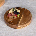 Picnic Time Acacia Circo Cheese Cutting Board & Tools Set