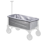 Picnic Time Adventure Portable Wagon Upgrade Kit Dark Gray