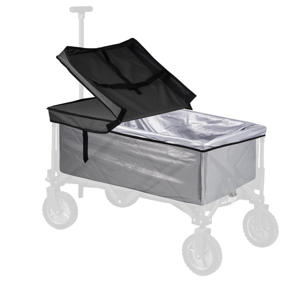 picnic time Adventure Portable Wagon Upgrade Kit Dark Gray
