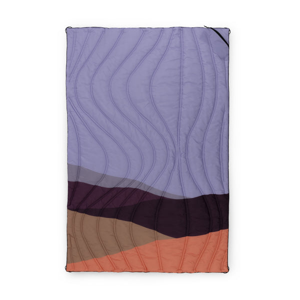 picnic time Aura Outdoor Puffer Blanket Sunset Desert