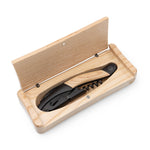 Picnic Time Barolo Waiter-style Corkscrew In Ashwood Box