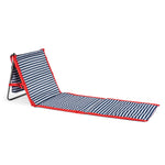 Picnic Time Beachcomber Portable Beach Chair & Tote Blue