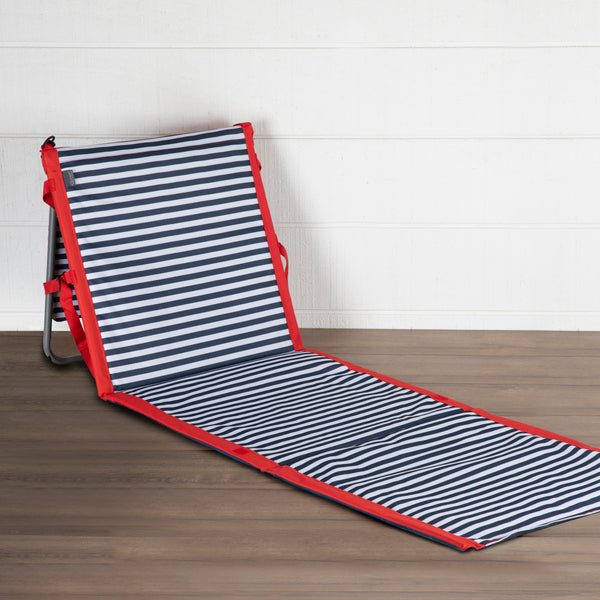 picnic time Beachcomber Portable Beach Chair & Tote Blue