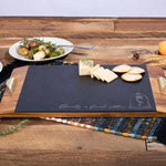 Picnic Time Beauty & The Beast - Covina Acacia And Slate Serving Tray