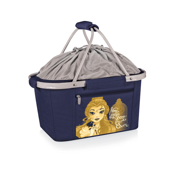 picnic time Beauty & the Beast - Metro Basket Collapsible Cooler Tote