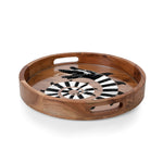 Picnic Time Beetlejuice Sandworm - Barista Serving Tray With Glass Insert