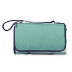 Picnic Time Blanket Tote Outdoor Picnic Blanket Red With Black Flap