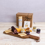 Picnic Time Botella Cheese Board With Gourmet Gift Pack