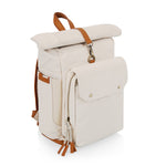 Picnic Time Carmel Roll Top Picnic Backpack Cooler Gray