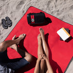 Picnic Time Cars Lightning McQueen - Blanket Tote Outdoor Picnic Blanket