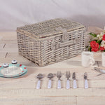 Picnic Time Catalina Picnic Basket Red & White Plaid Pattern