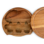 Picnic Time Cinderella - Acacia Brie Cheese Cutting Board & Tools Set