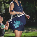 Picnic Time Cinderella - Metro Basket Collapsible Cooler Tote