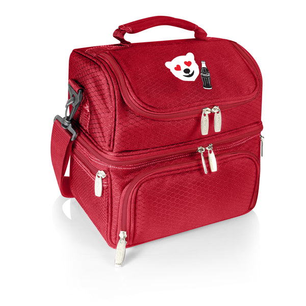 picnic time Coca-Cola Emoji - Pranzo Lunch Bag Cooler with Utensils