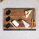Picnic Time Delio Acacia Cheese Cutting Board & Tools Set