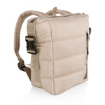 Picnic Time Everyday Quilted Washable Backpack Cooler Shale Brown