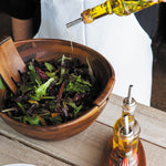 Picnic Time Fabio Viviani - Mescolare Large Salad Bowl With Integrated Serving/Tossing Tools