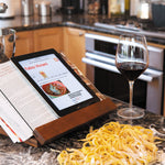 Picnic Time Fabio Viviani - Prodigio Cookbook Stand With Tempered Glass