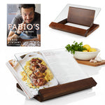 Picnic Time Fabio Viviani - Prodigio Cookbook Stand With Tempered Glass & Signed Cookbook