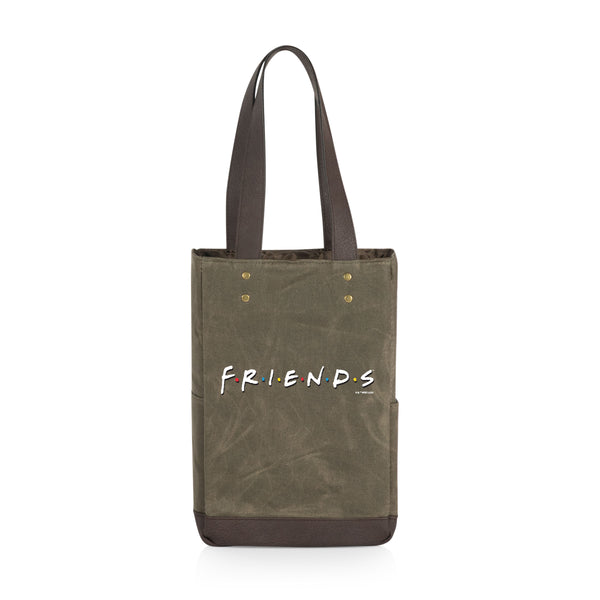 picnic time Friends - 2 Bottle Insulated Beverage Cooler Bag