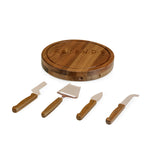 Picnic Time Friends - Acacia Circo Cheese Cutting Board & Tools Set