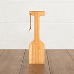 Picnic Time Hardwood BBQ Grill Scraper With Bottle Opener