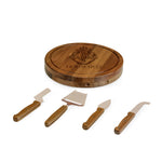 Picnic Time Harry Potter - Acacia Circo Cheese Cutting Board & Tools Set Hogwarts