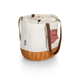 Picnic Time Harry Potter - Coronado Canvas And Willow Basket Tote Gryffindor