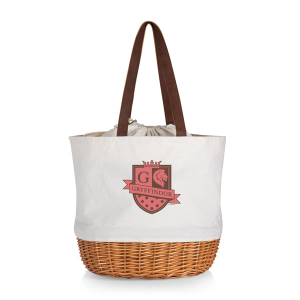 picnic time Harry Potter - Coronado Canvas and Willow Basket Tote Gryffindor