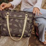 Picnic Time Harry Potter Hogwarts - Harry Potter Uptown Cooler Tote Bag